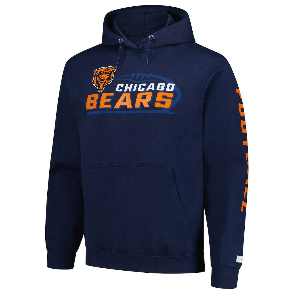 NFL Chicago Bears Starter Vintage Pullover Hoodie