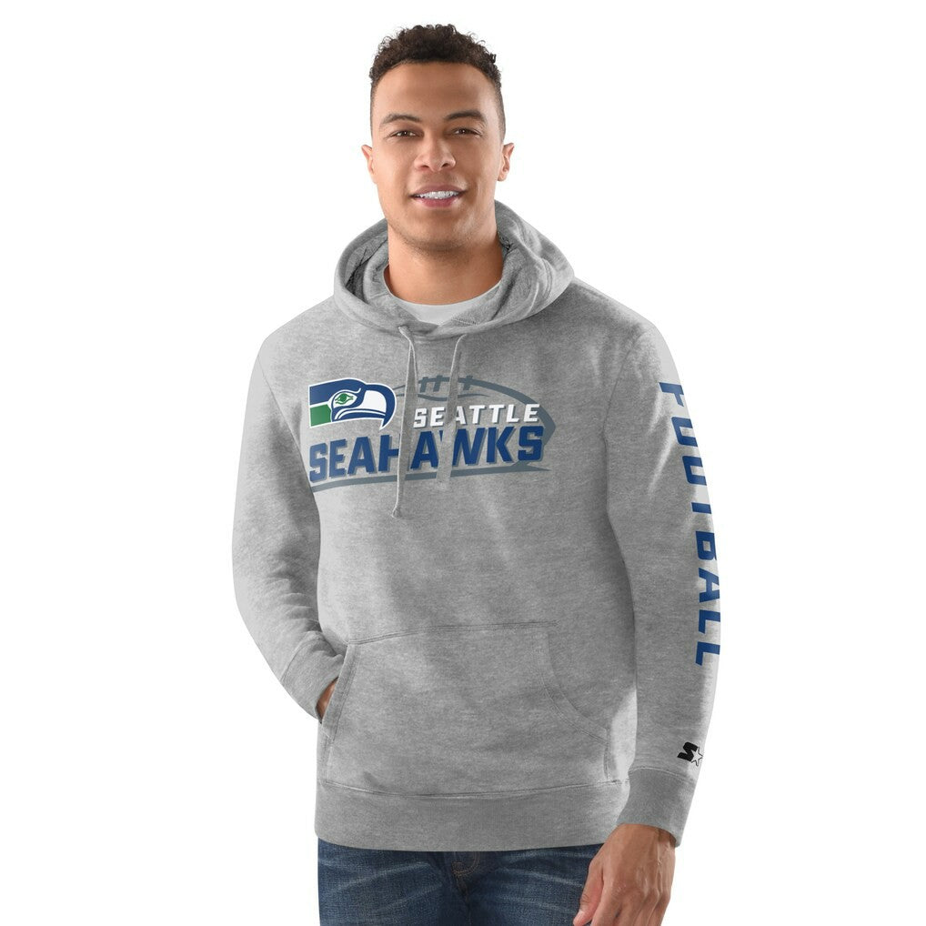 NFL Seattle Seahawks Starter Vintage Pullover Hoodie