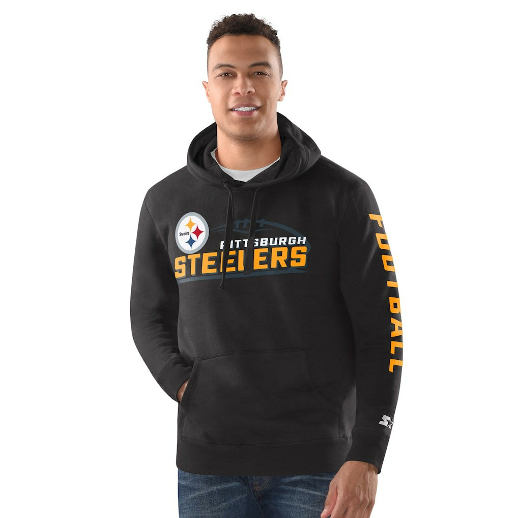 NFL Pittsburgh Steelers Starter Vintage Pullover Hoodie