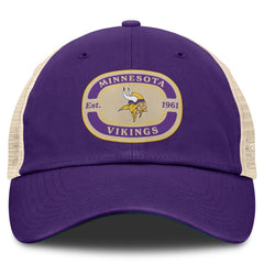 NFL Minnesota Vikings Top of the World Team Patch Adjustable Hat