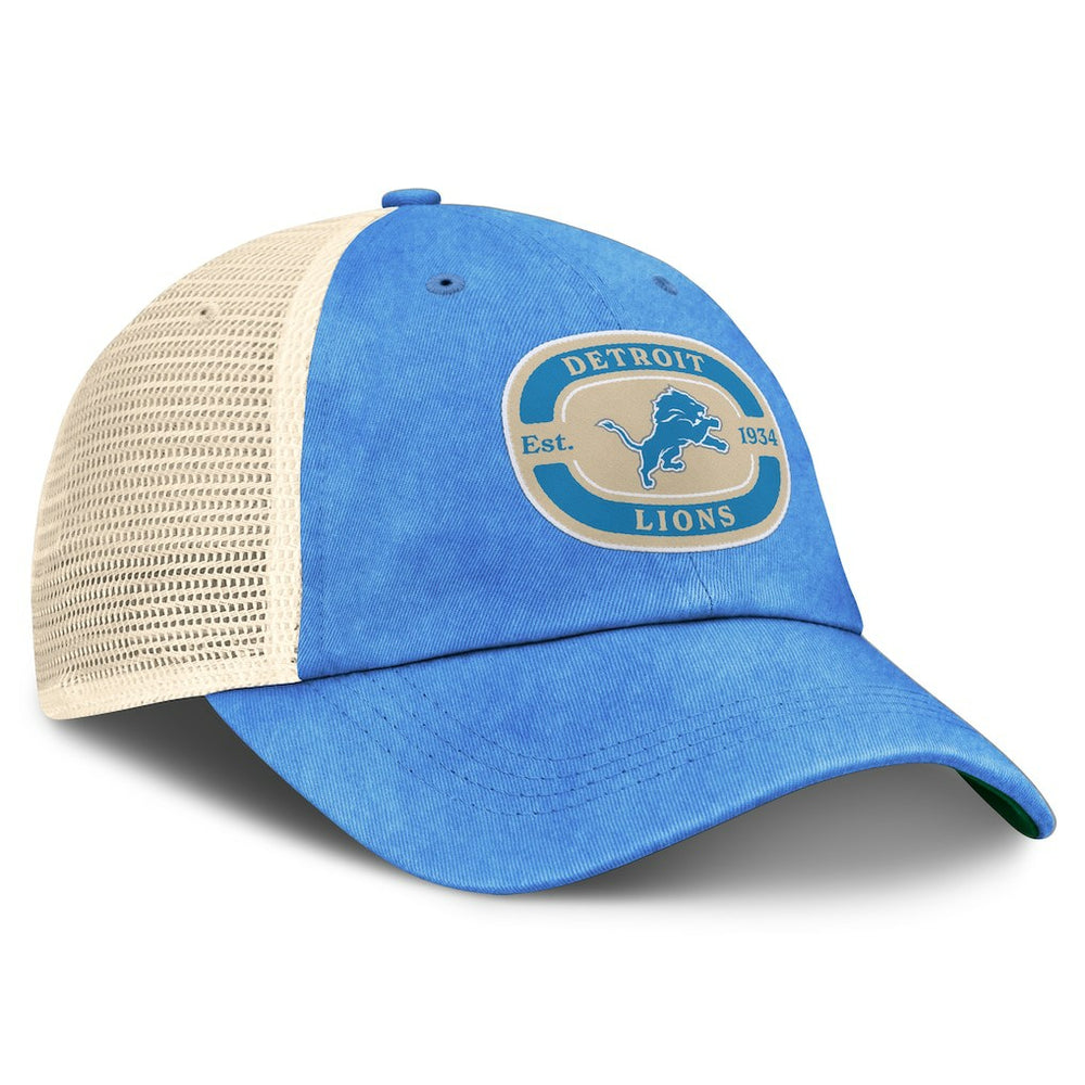 NFL Detroit Lions Top of the World Team Patch Adjustable Hat