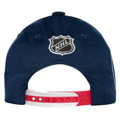 New York Rangers Fanatics Youth 2025 NHL Draft Authentic Pro On-Stage Podium Adjustable Hat
