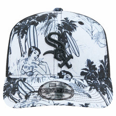 Chicago White Sox Hula Trucker 9SEVENTY Adjustable Hat - Black | New Era