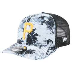 Pittsburgh Pirates Hula Trucker 9SEVENTY Adjustable Hat - Black | New Era