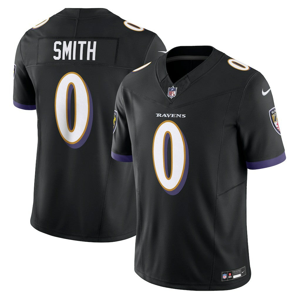NFL Baltimore Ravens Roquan Smith  Alternate Vapor F.U.S.E. Limited Jersey