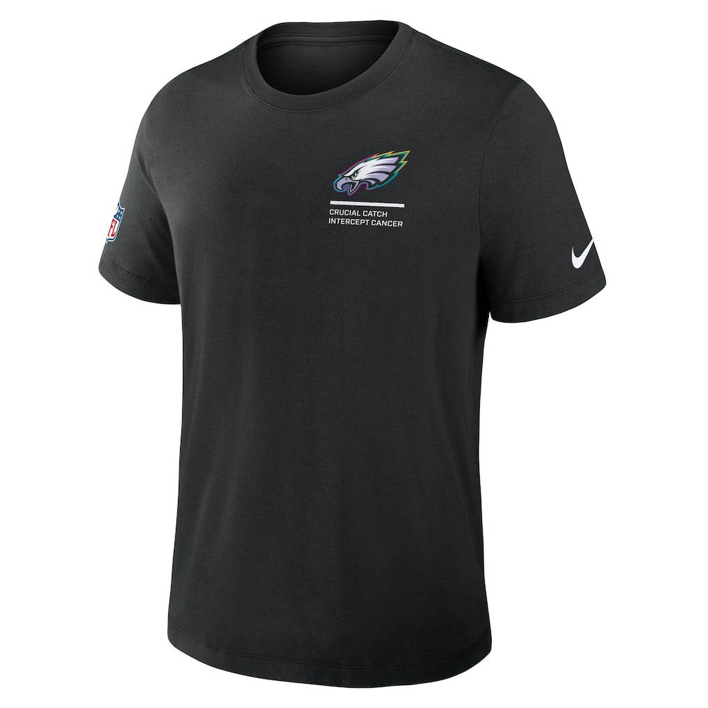 NFL Philadelphia Eagles Tall 2025 NFL Crucial Catch Tri-Blend Dri-FIT T-Shirt