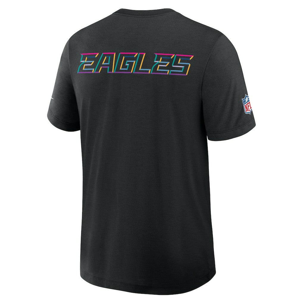 NFL Philadelphia Eagles Tall 2025 NFL Crucial Catch Tri-Blend Dri-FIT T-Shirt