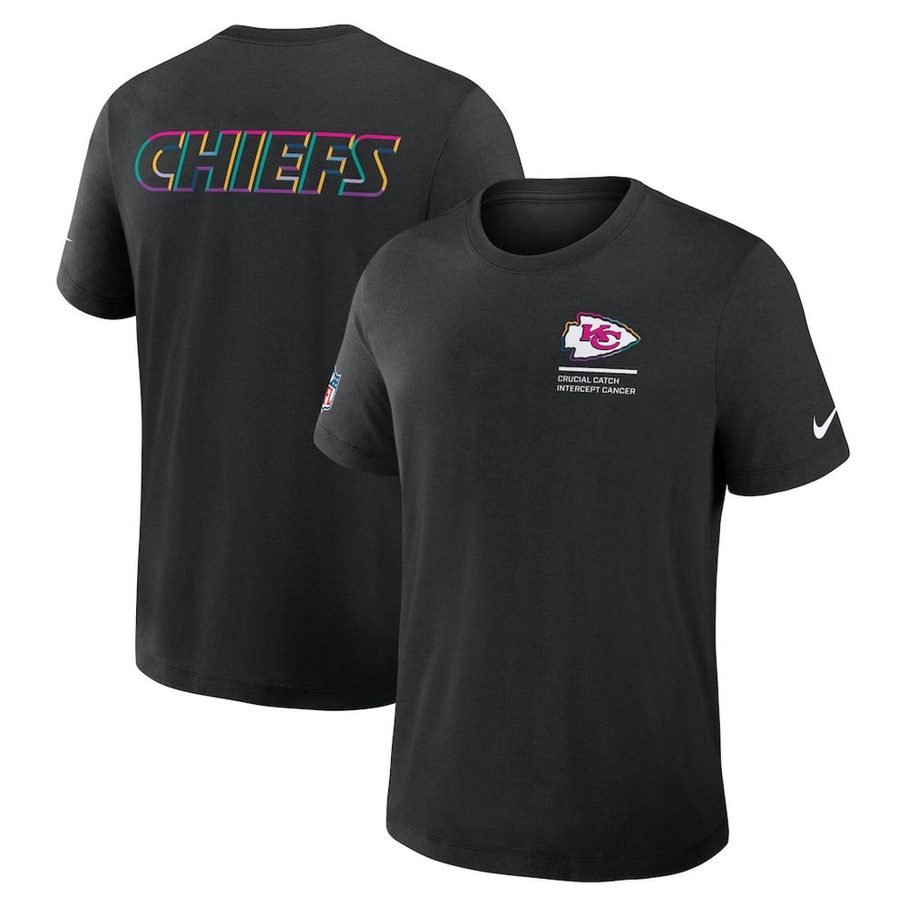 NFL Kansas City Chiefs Tall 2025 NFL Crucial Catch Tri-Blend Dri-FIT T-Shirt