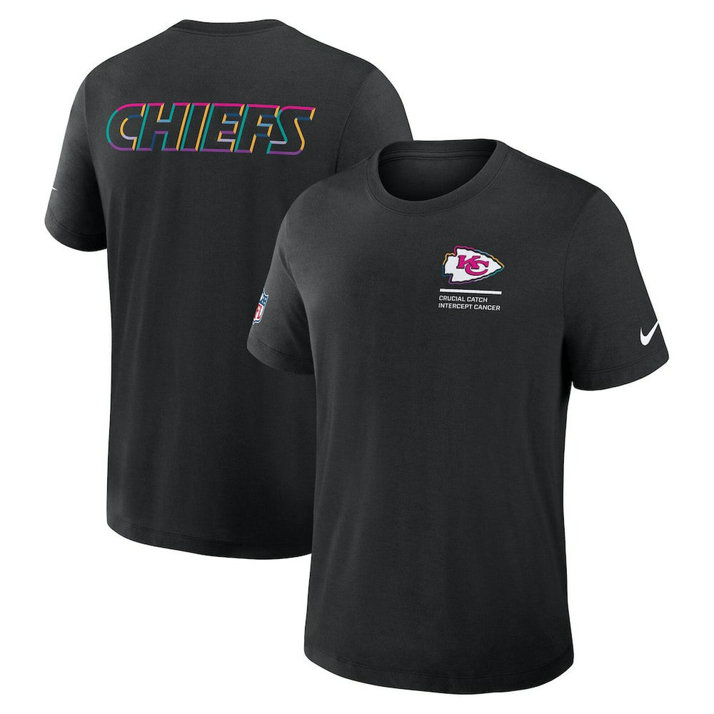 NFL Kansas City Chiefs Tall 2025 NFL Crucial Catch Tri-Blend Dri-FIT T-Shirt