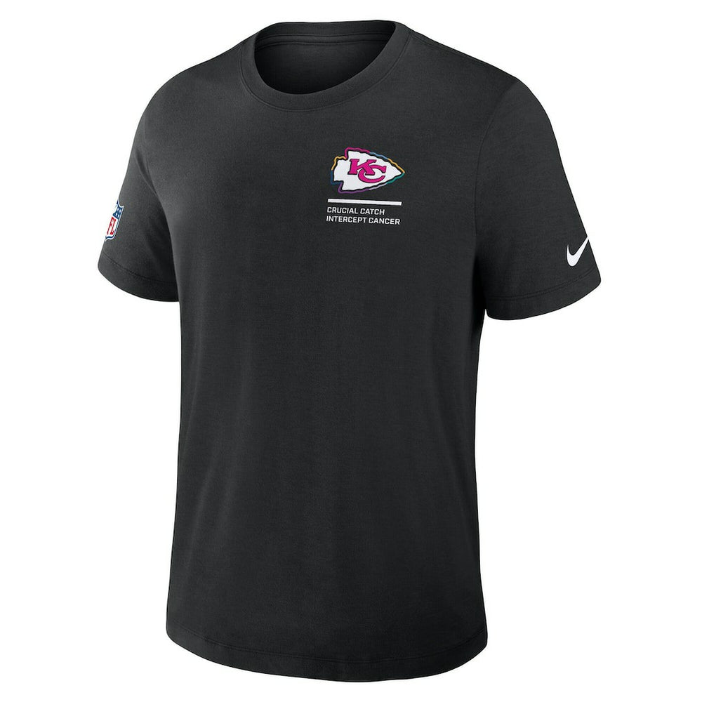 NFL Kansas City Chiefs Tall 2025 NFL Crucial Catch Tri-Blend Dri-FIT T-Shirt