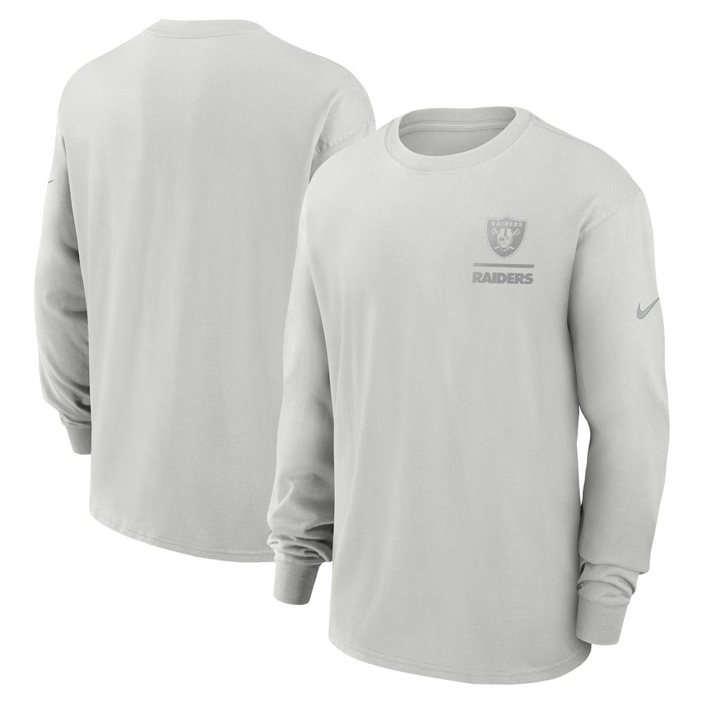 NFL Las Vegas Raiders Essential Heavy Max90 Long Sleeve T-Shirt