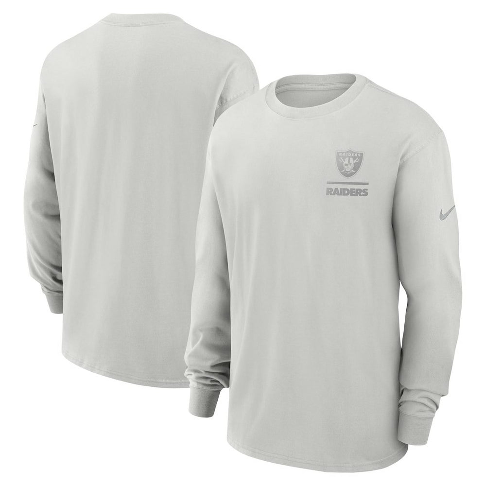 NFL Las Vegas Raiders Essential Heavy Max90 Long Sleeve T-Shirt