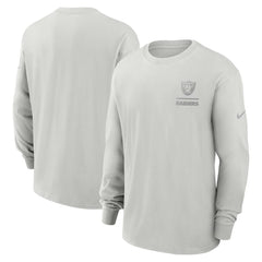 NFL Las Vegas Raiders Essential Heavy Max90 Long Sleeve T-Shirt