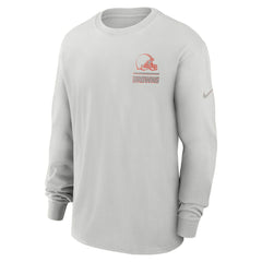 NFL Cleveland Browns Essential Heavy Max90 Long Sleeve T-Shirt