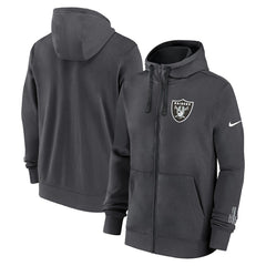 NFL Las Vegas Raiders Primetime Club Full-Zip Hoodie