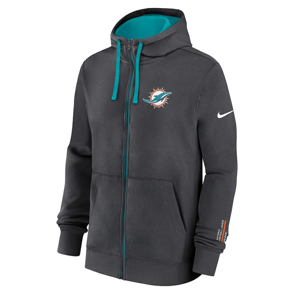 NFL Miami Dolphins Primetime Club Full-Zip Hoodie