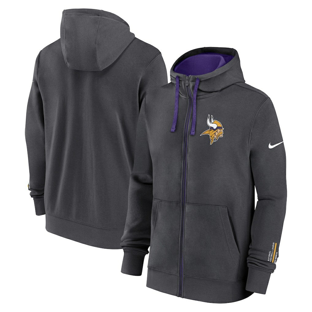 NFL Minnesota Vikings Primetime Club Full-Zip Hoodie