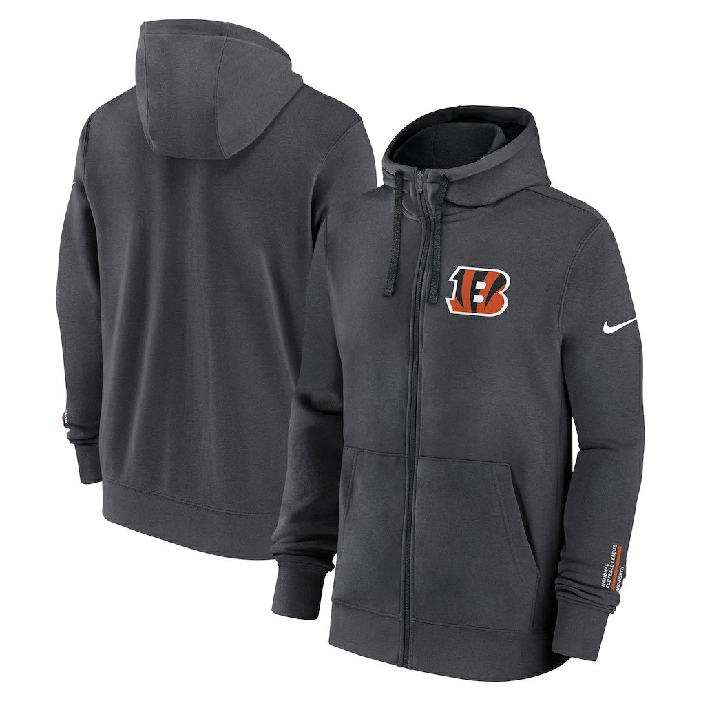 NFL Cincinnati Bengals Primetime Club Full-Zip Hoodie