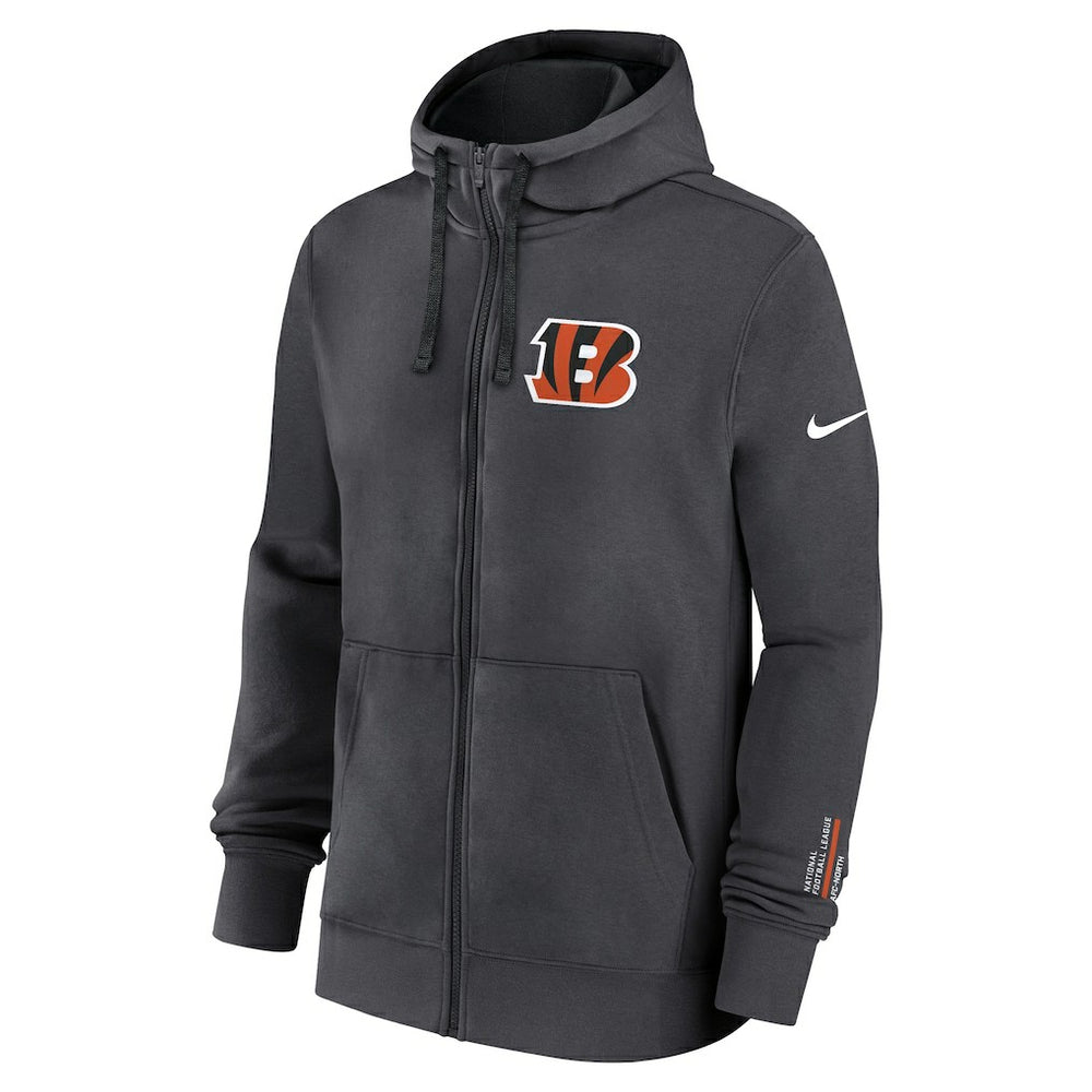 NFL Cincinnati Bengals Primetime Club Full-Zip Hoodie