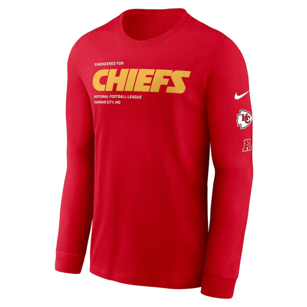 NFL Kansas City Chiefs Play to Win Essential Long Sleeve T-Shirt