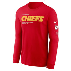 NFL Kansas City Chiefs Play to Win Essential Long Sleeve T-Shirt