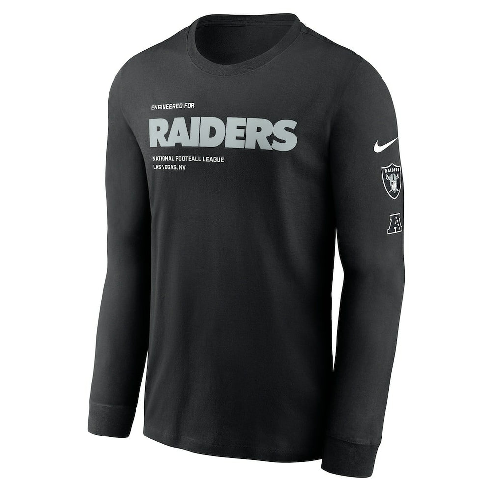 NFL Las Vegas Raiders Play to Win Essential Long Sleeve T-Shirt
