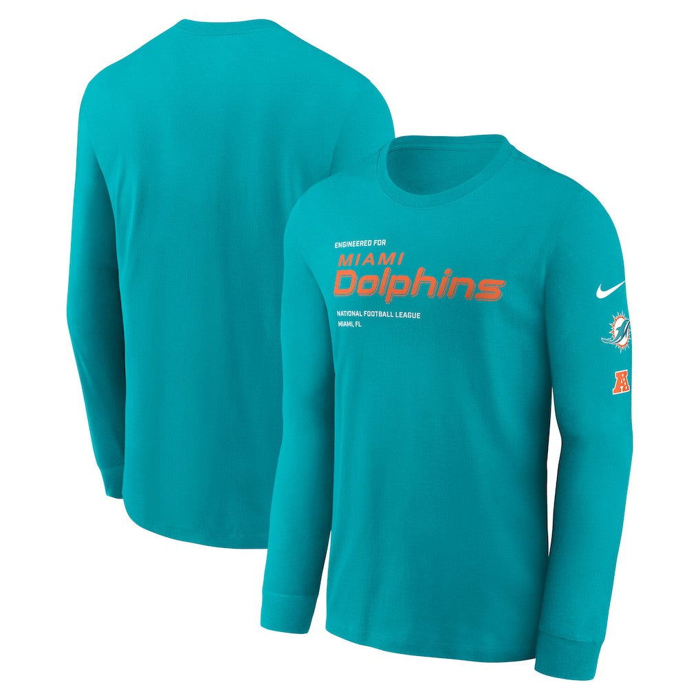 NFL Miami Dolphins Play to Win Essential Long Sleeve T-Shirt