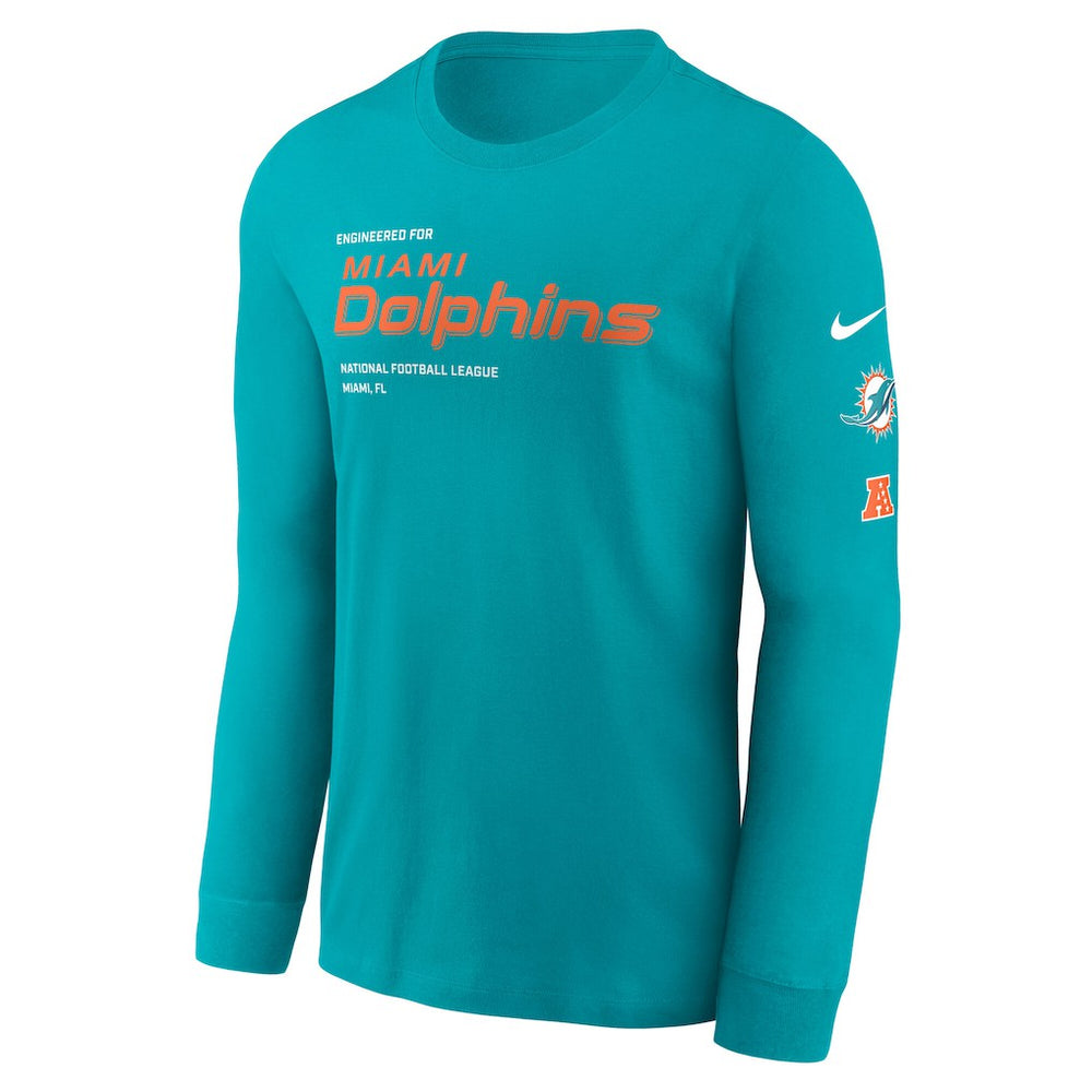 NFL Miami Dolphins Play to Win Essential Long Sleeve T-Shirt
