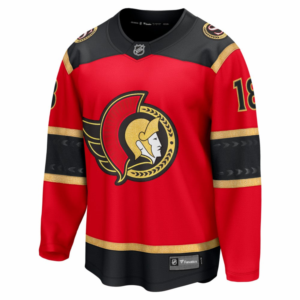 Tim Stutzle Ottawa Senators Fanatics Alternate Breakaway Jersey