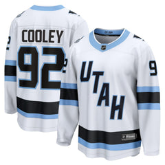 Logan Cooley Utah Mammoth Fanatics Away Breakaway Player Jersey