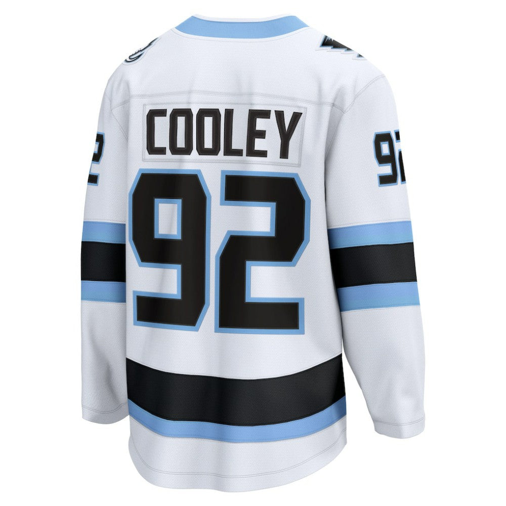 Logan Cooley Utah Mammoth Fanatics Away Breakaway Player Jersey