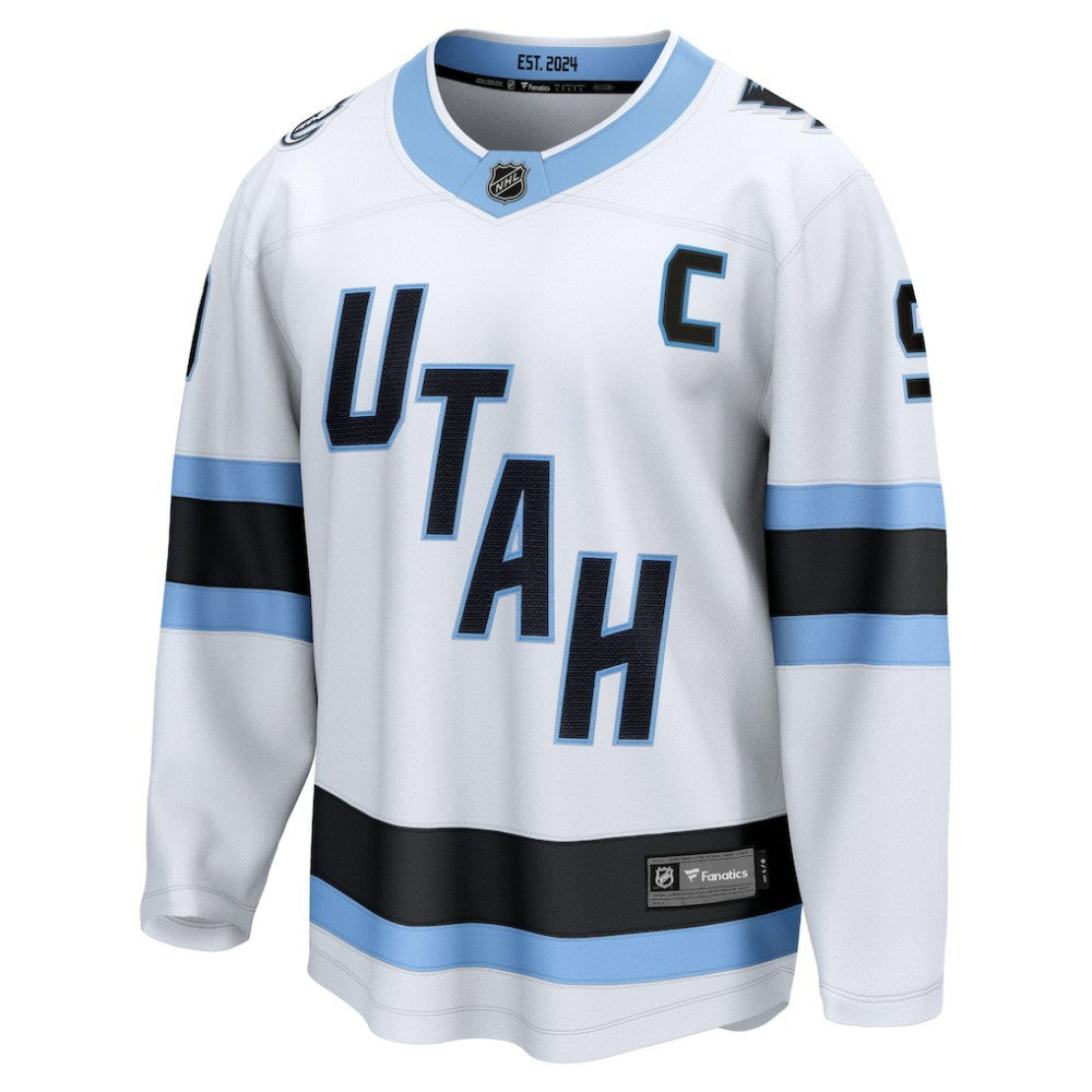 Clayton Keller Utah Mammoth Fanatics Away Breakaway Player Jersey