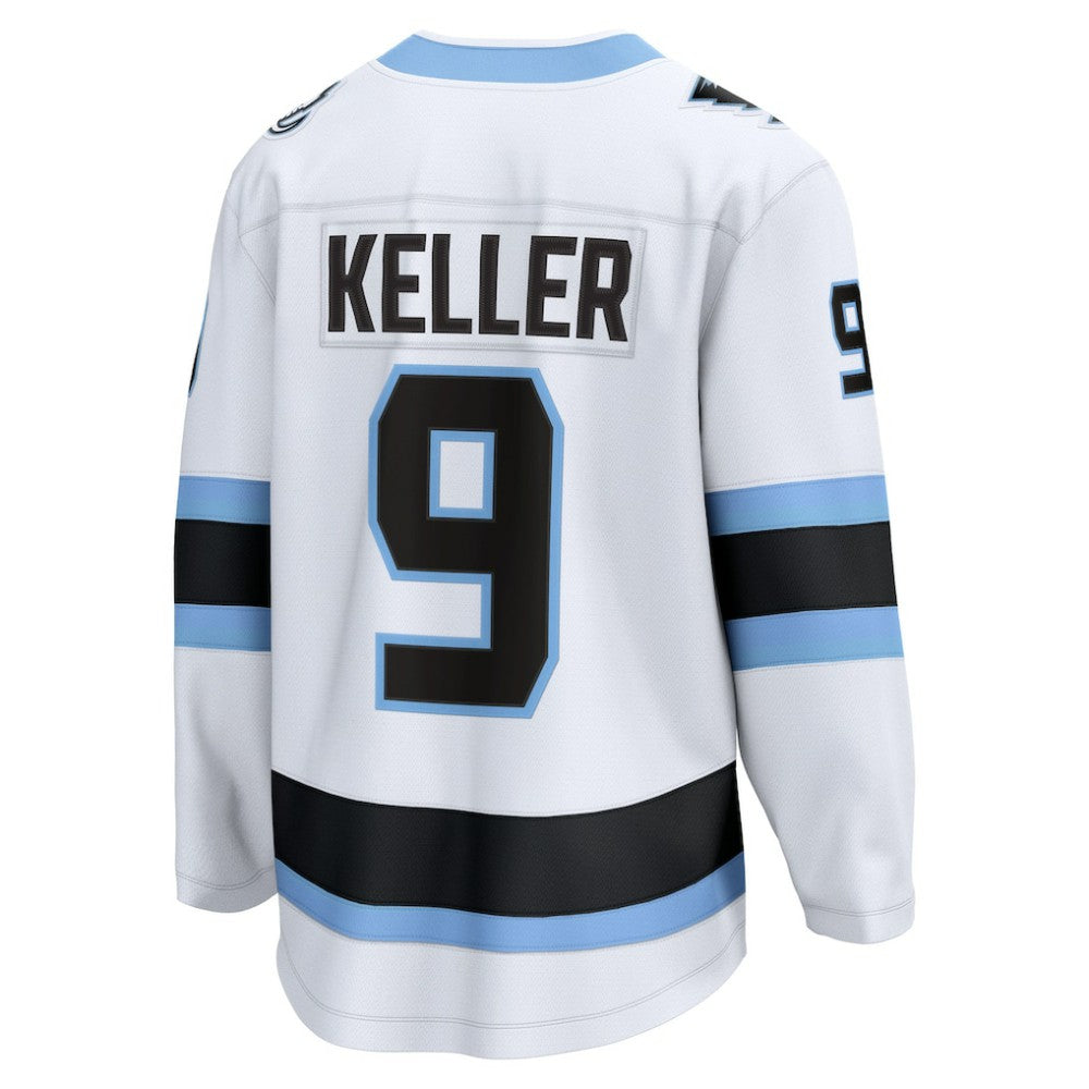 Clayton Keller Utah Mammoth Fanatics Away Breakaway Player Jersey