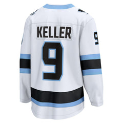 Clayton Keller Utah Mammoth Fanatics Away Breakaway Player Jersey