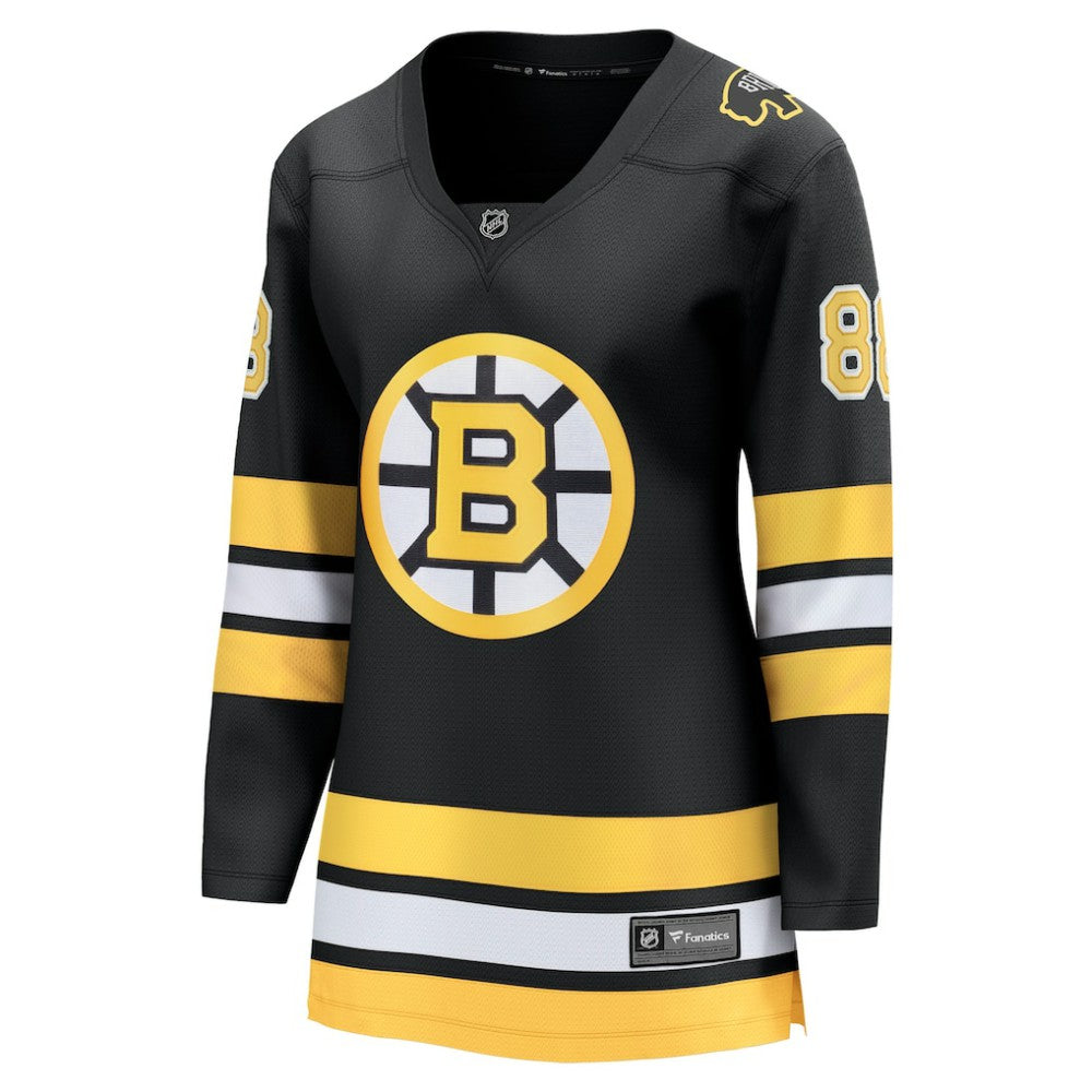 David Pastrnak Boston Bruins Fanatics Women's Home Breakaway Player Jersey