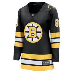 David Pastrnak Boston Bruins Fanatics Women's Home Breakaway Player Jersey