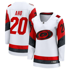 Sebastian Aho Carolina Hurricanes Fanatics Women's Away Breakaway Jersey