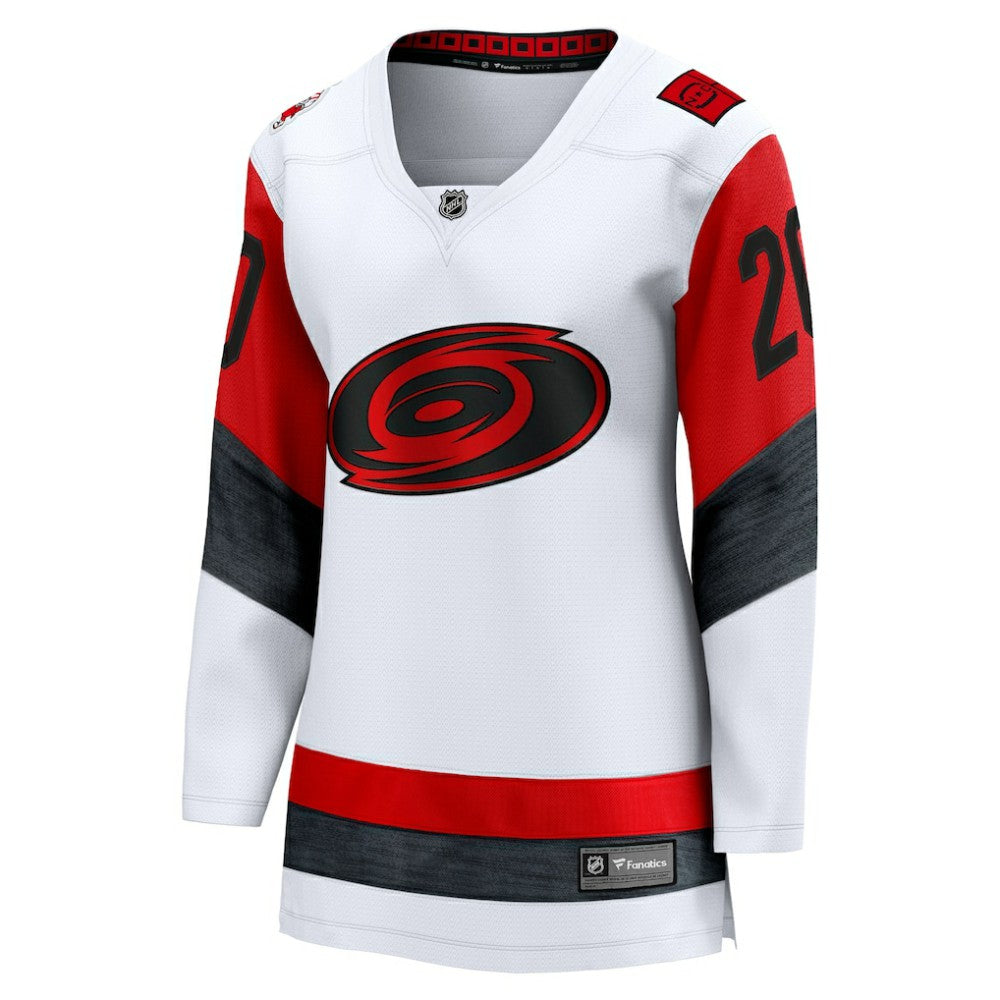 Sebastian Aho Carolina Hurricanes Fanatics Women's Away Breakaway Jersey