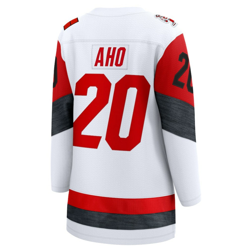 Sebastian Aho Carolina Hurricanes Fanatics Women's Away Breakaway Jersey