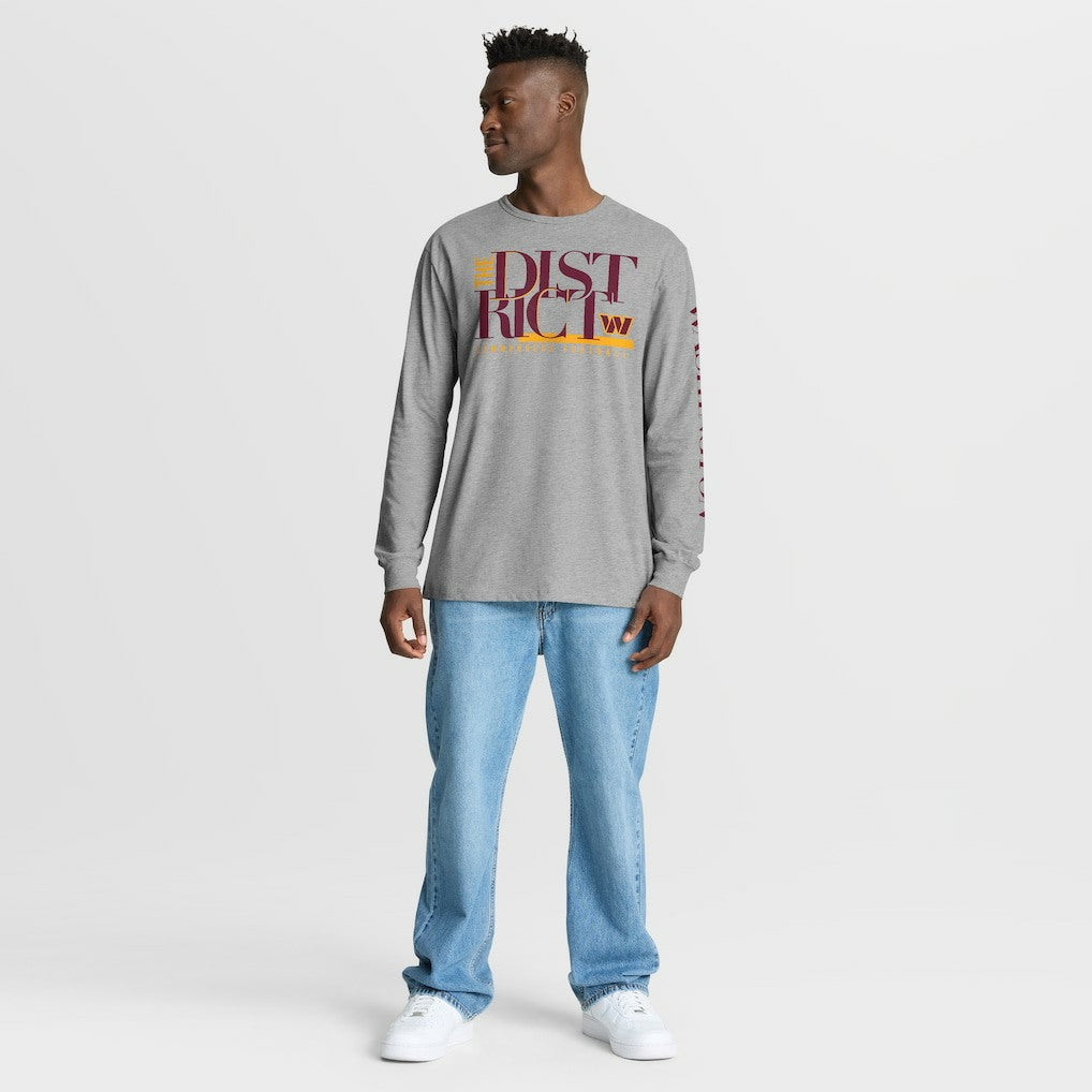 NFL Washington Commanders Hometown Sweep Legacy Long Sleeve T-Shirt