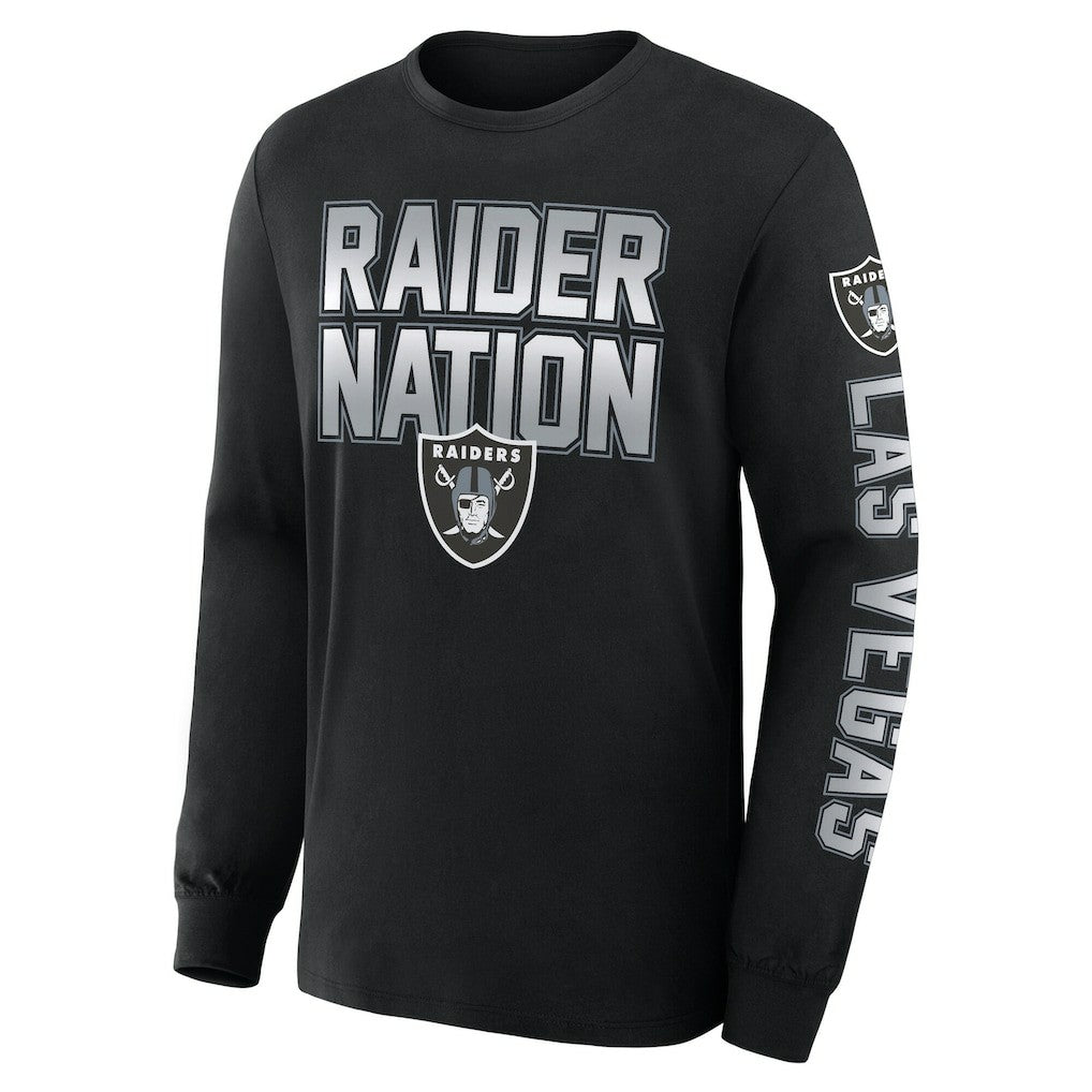 NFL Las Vegas Raiders Hometown Sweep Legacy Long Sleeve T-Shirt