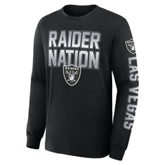 NFL Las Vegas Raiders Hometown Sweep Legacy Long Sleeve T-Shirt