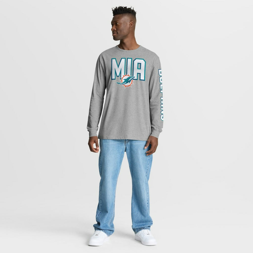 NFL Miami Dolphins Hometown Sweep Legacy Long Sleeve T-Shirt
