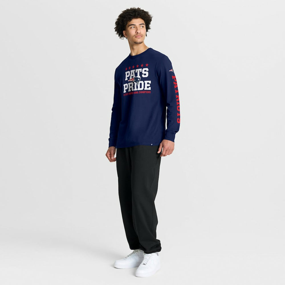 NFL New England Patriots Hometown Sweep Legacy Long Sleeve T-Shirt