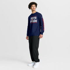 NFL New England Patriots Hometown Sweep Legacy Long Sleeve T-Shirt