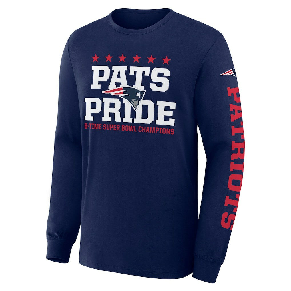 NFL New England Patriots Hometown Sweep Legacy Long Sleeve T-Shirt