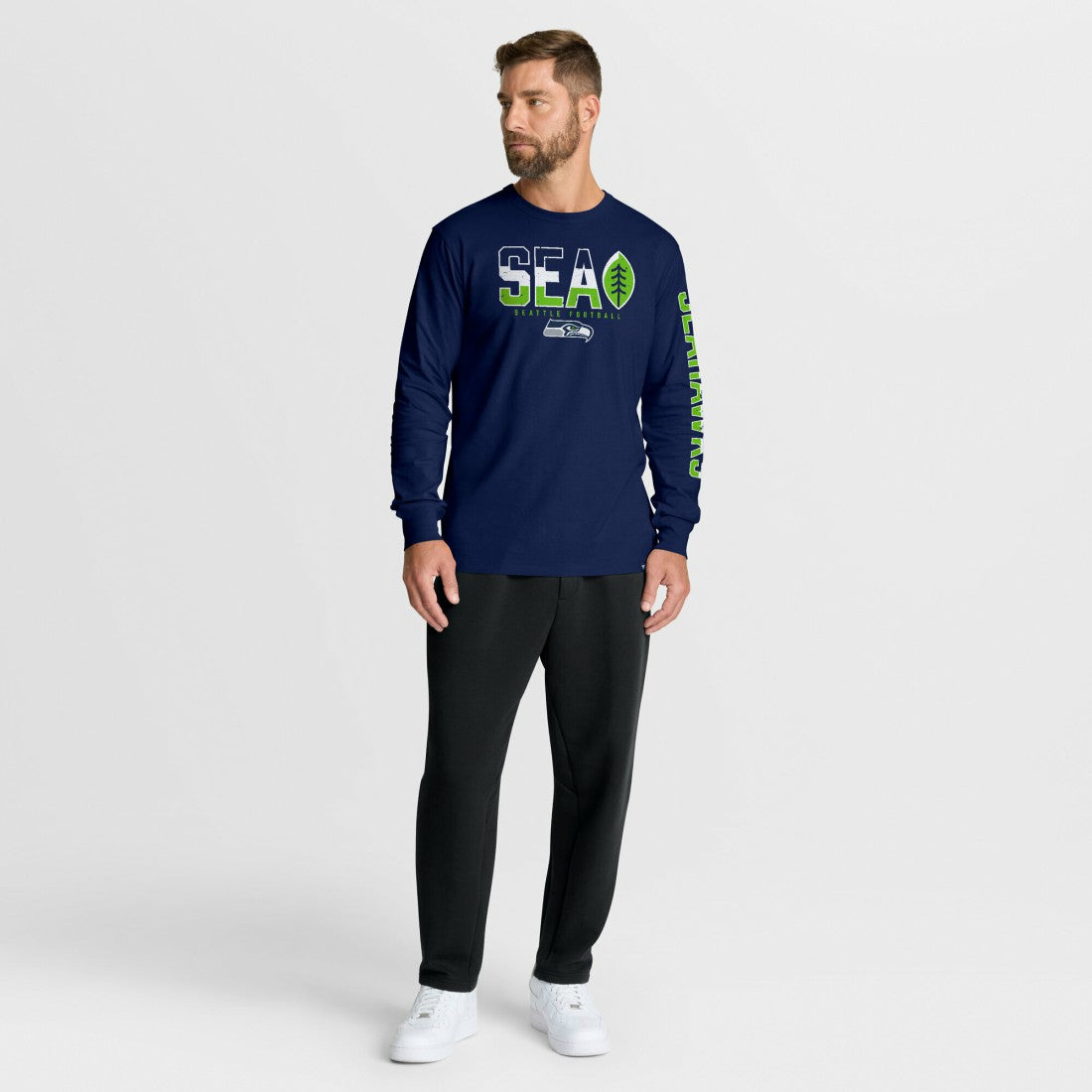 NFL Seattle Seahawks Hometown Sweep Legacy Long Sleeve T-Shirt