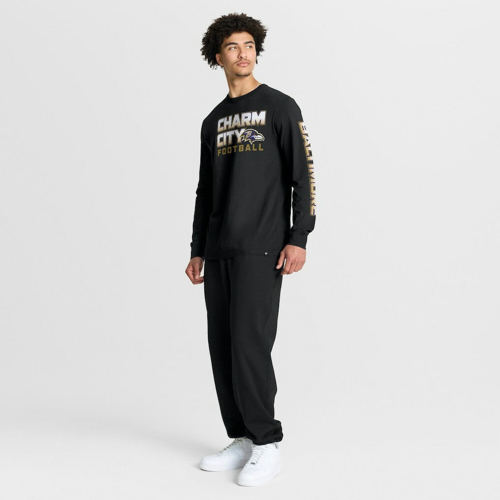 NFL Baltimore Ravens Hometown Sweep Legacy Long Sleeve T-Shirt