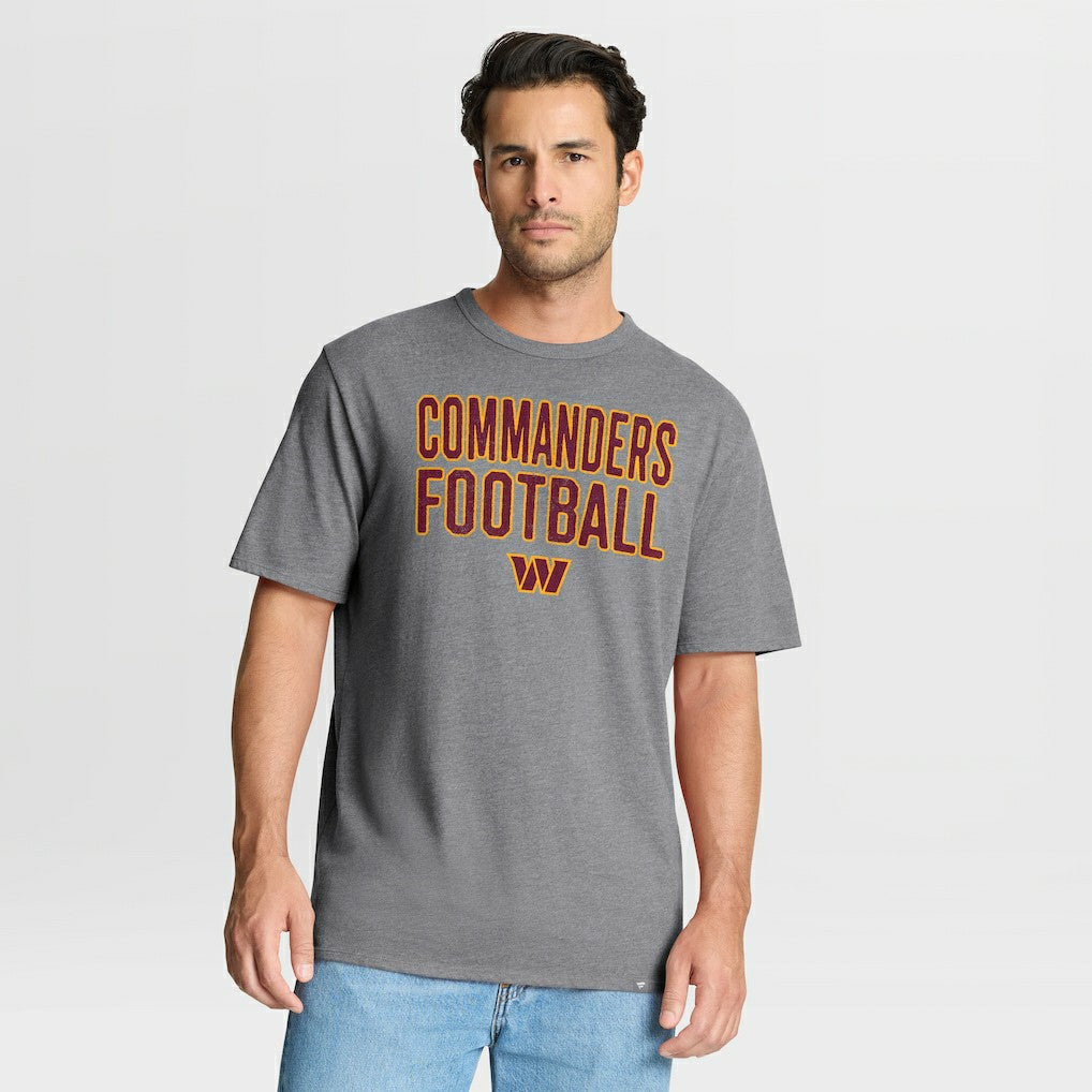 NFL Washington Commanders First Down Tribute Tri-Blend T-Shirt
