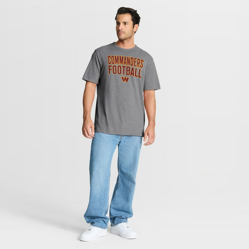 NFL Washington Commanders First Down Tribute Tri-Blend T-Shirt
